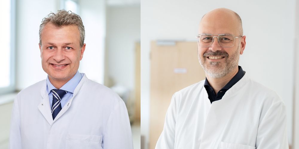 Prof. Jens Encke und Dr. Lukas Schlösser 